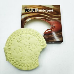 Блокнот Печенька 10см 80л арт.tr272 biscuits note book бежевый