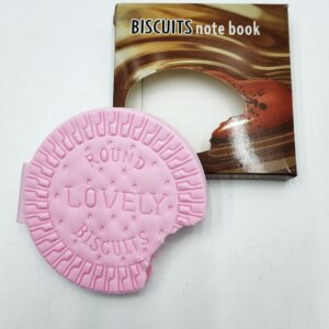 Блокнот Печенька 10см 80л арт.tr273 biscuits note book розовый