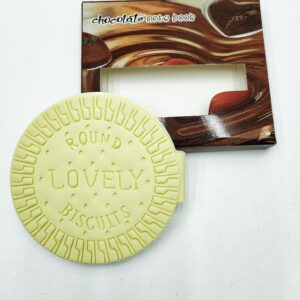 Блокнот Печенька 9см 80л арт.tr266 chocolate note book бежевый