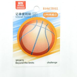 Стикеры канцелярские Zuixua Мяч 60л 7*7см арт.zx93322 basketball