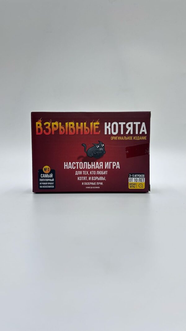 Настольная игра Взрывные Котята оригинальное издание арт.0161r-1
