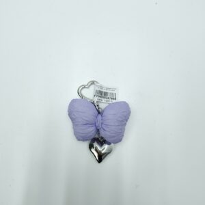 Брелок Бант с сердцем 6*8см арт.5975-16 фиолетовый
