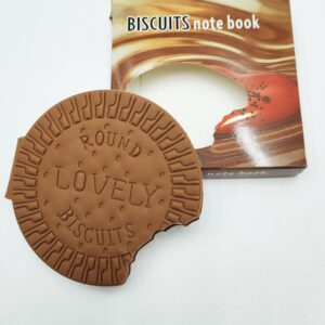 Блокнот Печенька 10см 80л арт.tr271 biscuits note book коричневый