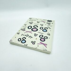 Скетчбук А5 Haha с бантиками арт.tr279 бежевый