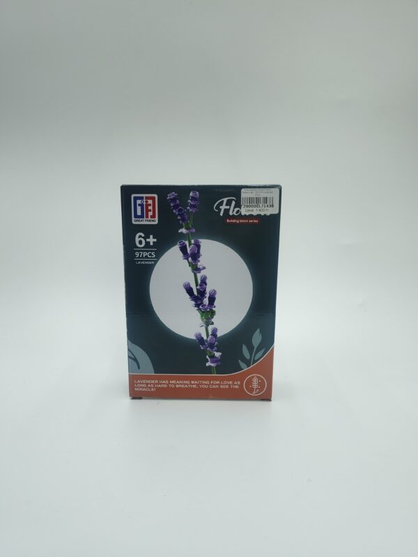 Конструктор Great Friend Flowers арт.123-737 Lavender 97шт