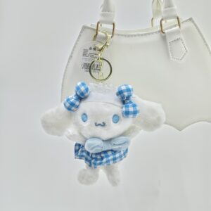 Брелок мягкий Cinnamoroll арт.b10 бело-голубой 1500тг