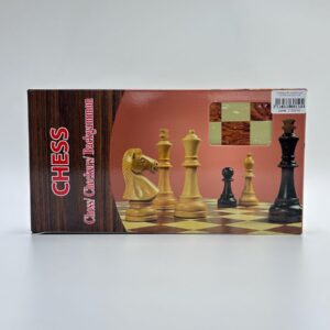Шахматы 3в1 деревянные 23,5*23,5см арт.tr148
