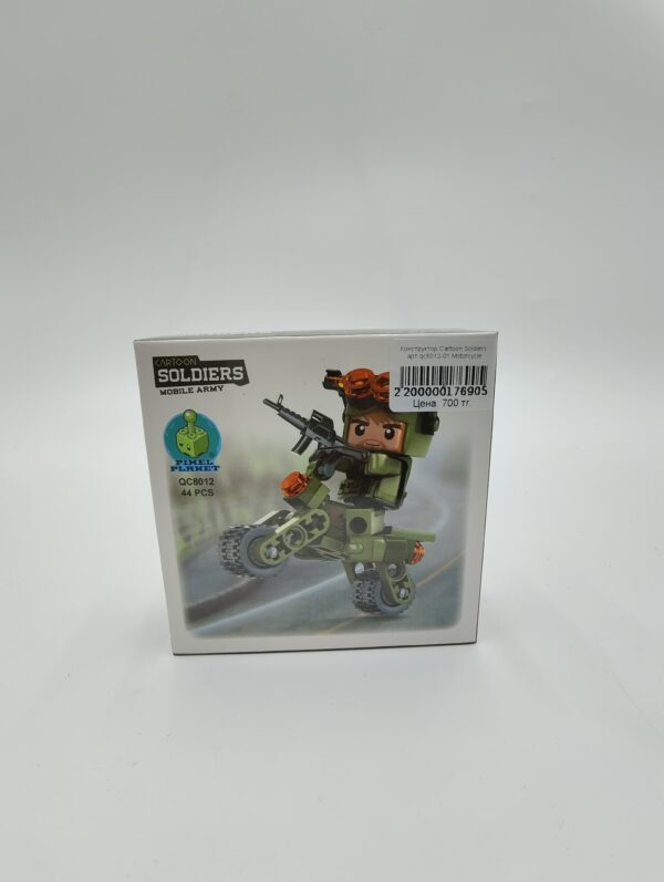 Конструктор Cartoon Soldiers арт.qc8012-01 Motorcycle