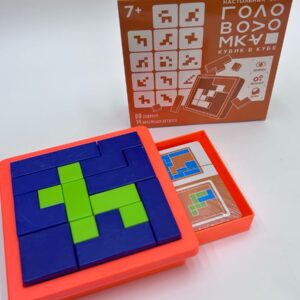 Настольная игра Головоломка кубик в кубе арт.0128r-1