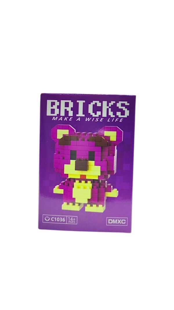 Конструктор Bricks арт.c1036 клубничный мишка