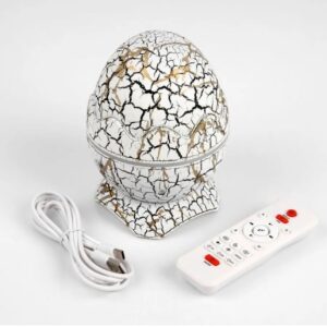 Проектор led яйцо Динозавра белый арт.tr698
