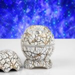 Проектор led яйцо Динозавра белый арт.tr698