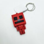 Брелок Майнкрафт 5см арт.tr870 крипер красный