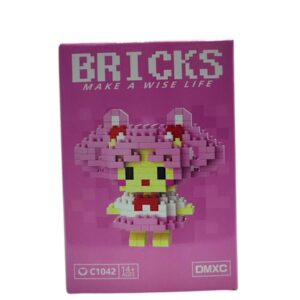 Конструктор Bricks арт.c1042 девочка в розово-белом платье