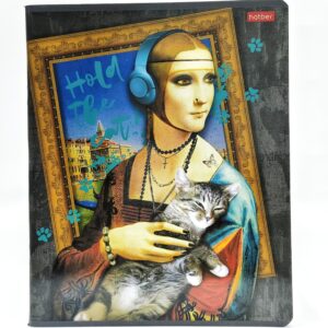 Тетрадь общая Hatber Коты в искусстве 48л арт.29290