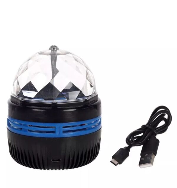 Led проектор диско шар черный мини арт.tr753