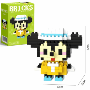 Конструктор Bricks арт.c1011 минни в платье