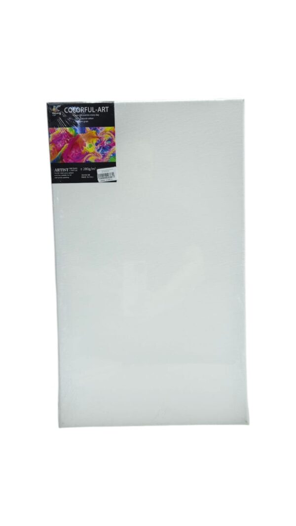 Холст Yalong 30*50см белый арт.yl20h3050