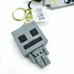 Брелок Майнкрафт 5,5см арт.tr816 Стив в доспехах