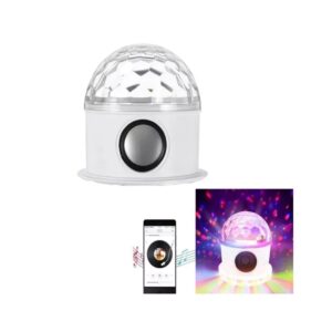 Проектор led диско шар с блютузом белый арт.AC100-240