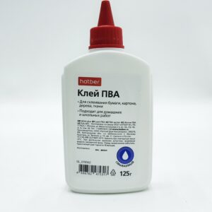 Клей ПВА Hatber 125г 650тг