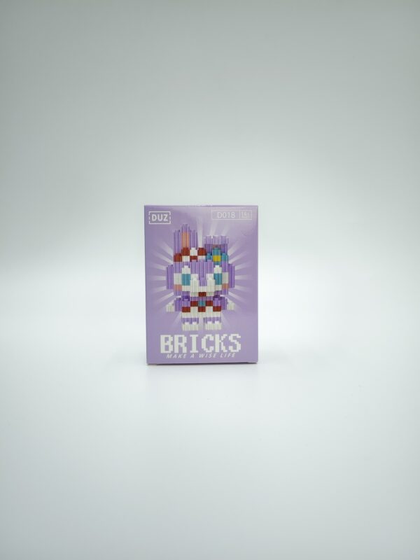 Конструктор Bricks арт.d018 Зайка фиолетовый