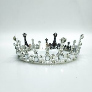 Корона металл арт.tr937 серебро