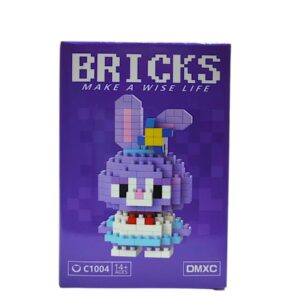 Конструктор Bricks арт.c1004 зайка фиолетовый