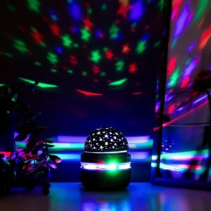 Led проектор звездное небо черный мини арт.tr752