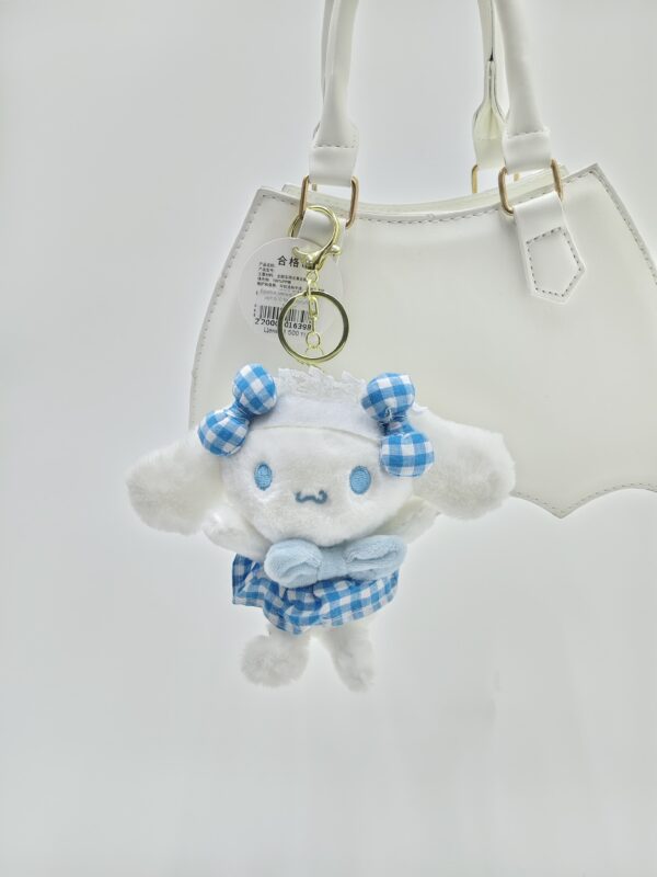 Брелок мягкий Cinnamoroll арт.b10 бело-голубой 1500тг
