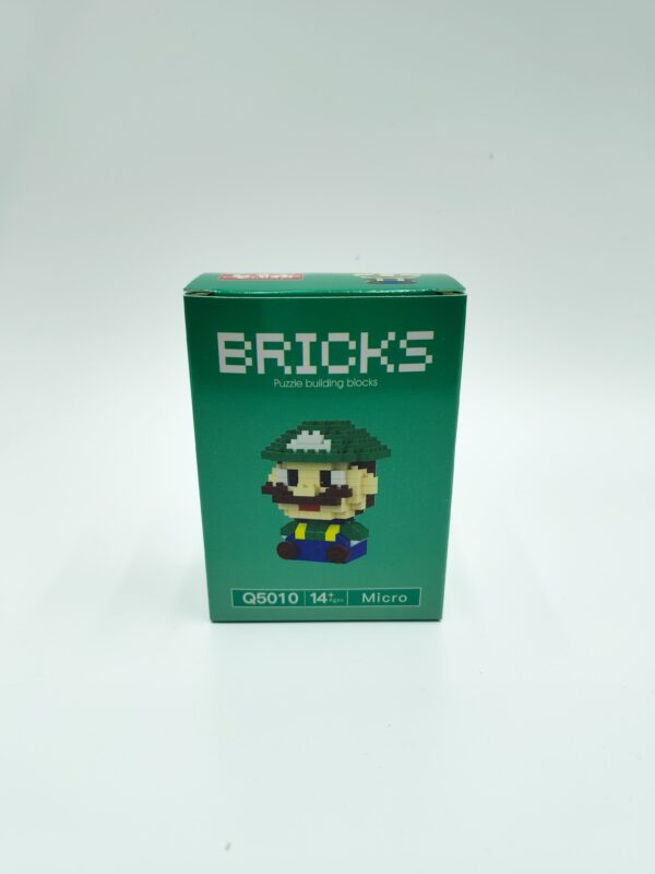 Конструктор Bricks арт.q5010 Марио зеленый