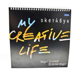Скетчбук Hatber My сreative life 40л арт.28315