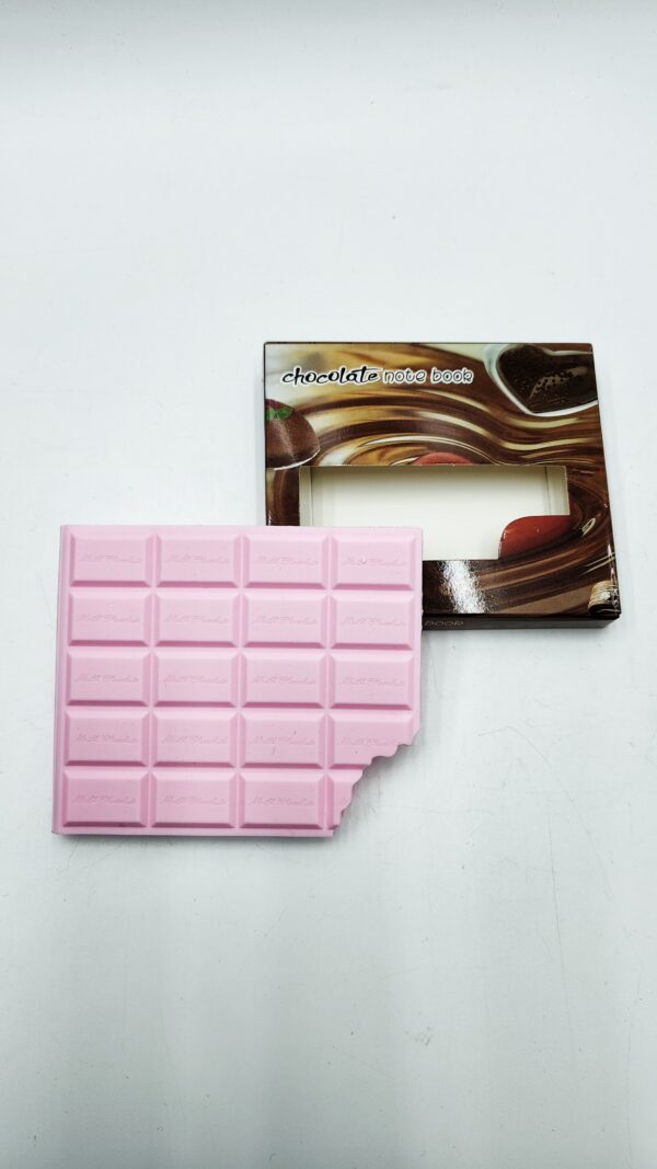 Блокнот Шоколад 10см 80л арт.tr270 chocolate note book розовый