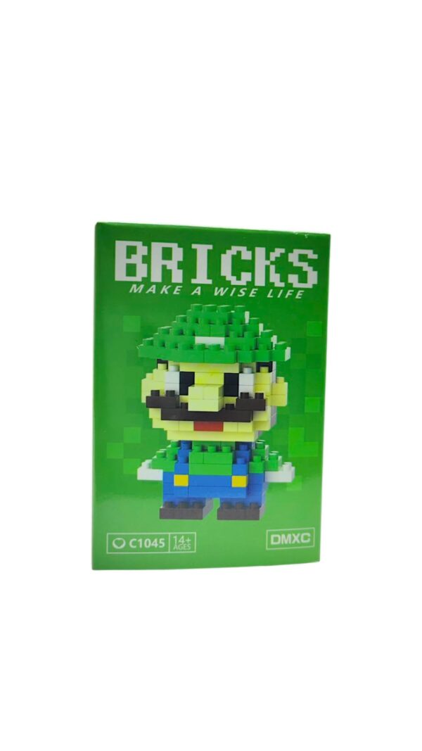 Конструктор Bricks арт.c1045 марио зеленый