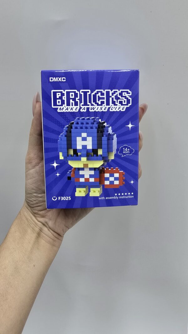 Конструктор Bricks арт.f3025 Капитан Америка