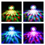Проектор led диско шар с блютузом розовый арт.tr759