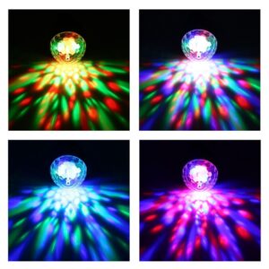 Проектор led диско шар с блютузом розовый арт.tr759