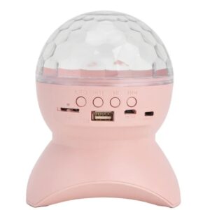 Проектор led диско шар с блютузом розовый арт.tr759