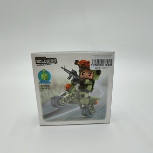 Конструктор Cartoon Soldiers арт.qc8012-01 Motorcycle