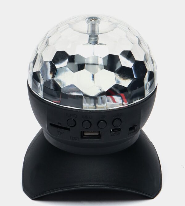 Проектор led диско шар с блютузом черный арт.tr760