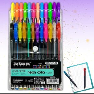 Ручки неоновые Neon Color 24цв арт.HG6107-24