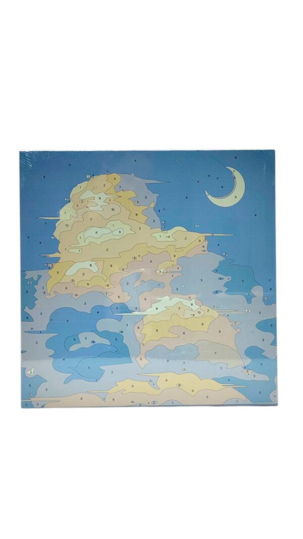 Картина по номерам красками 30*30см арт.stl094 месяц