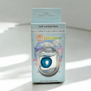 Линзы для глаз пара Ds.Flower арт.1037 frl-06 blue