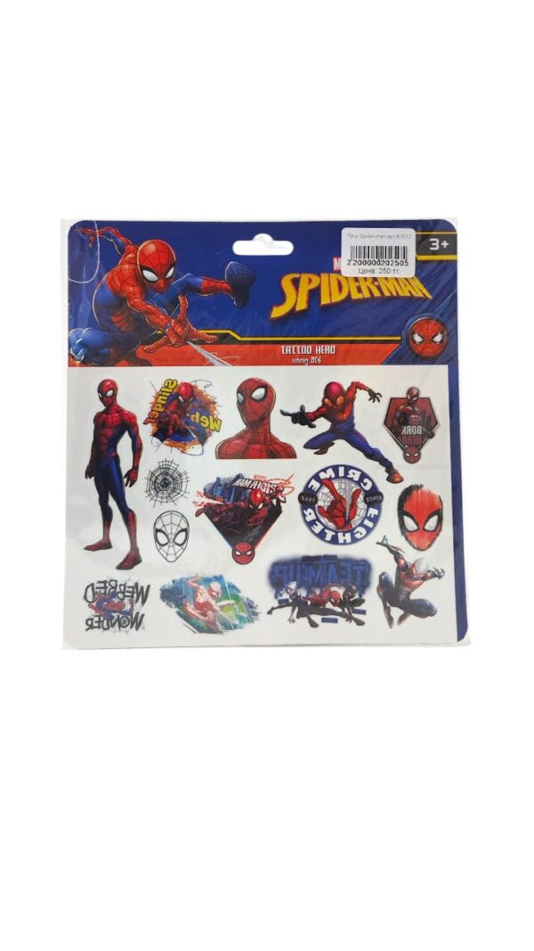 Тату Spider-man арт.tr1672