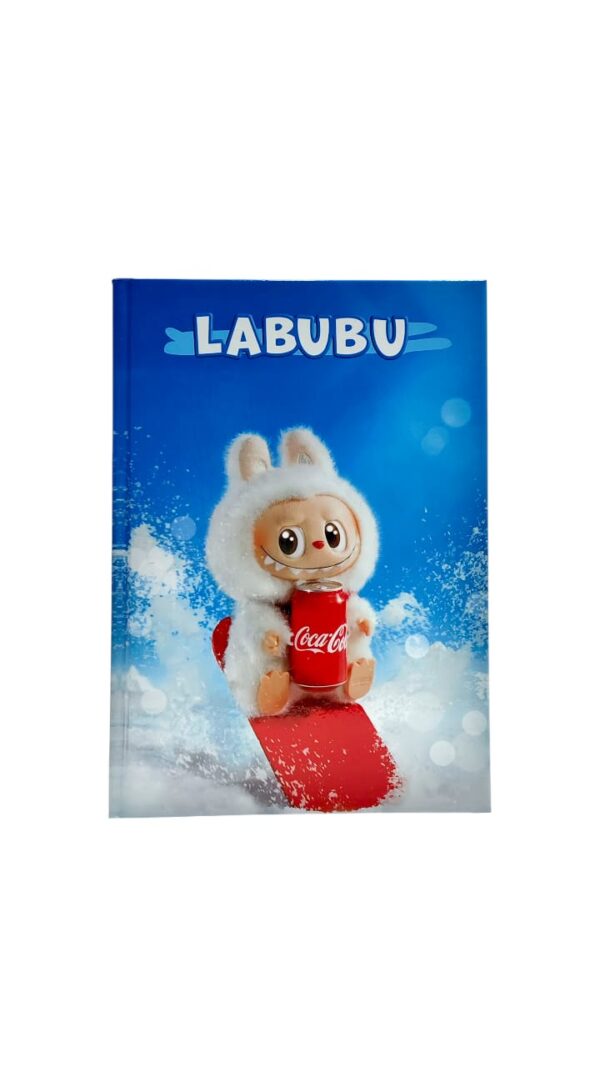 Блокнот А5 Qazaq Бренд Labubu арт.tr1648 на сноуборде