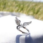 Кольцо крылья ангела серебро арт.tr1429