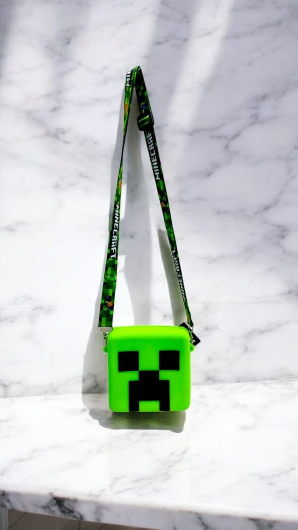 Сумка гелевая мини Minecraft 11см арт.tr1516 зеленая