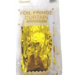 Дождик для фотозоны Foil Fringe Curtain 2м*1м арт.tr1186 золотой