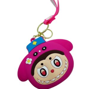 Брелок монетница Лабубу в капюшоне арт.tr1695 melody