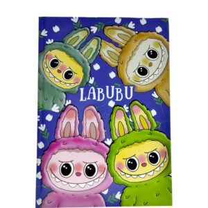 Блокнот А5 Qazaq Бренд Labubu арт.tr1644 фиолетовый